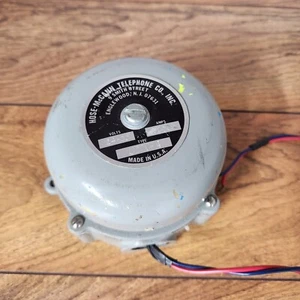 Campana eléctrica Hose-McCann Telephone Co. UDTV4-24-DC EE. UU. De colección - Imagen 1 de 11