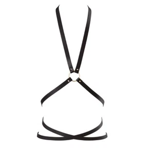 Bijoux Indiscrets Multi-Way Body Harness Black Multi Harness schwarz vegan - Bild 1 von 6