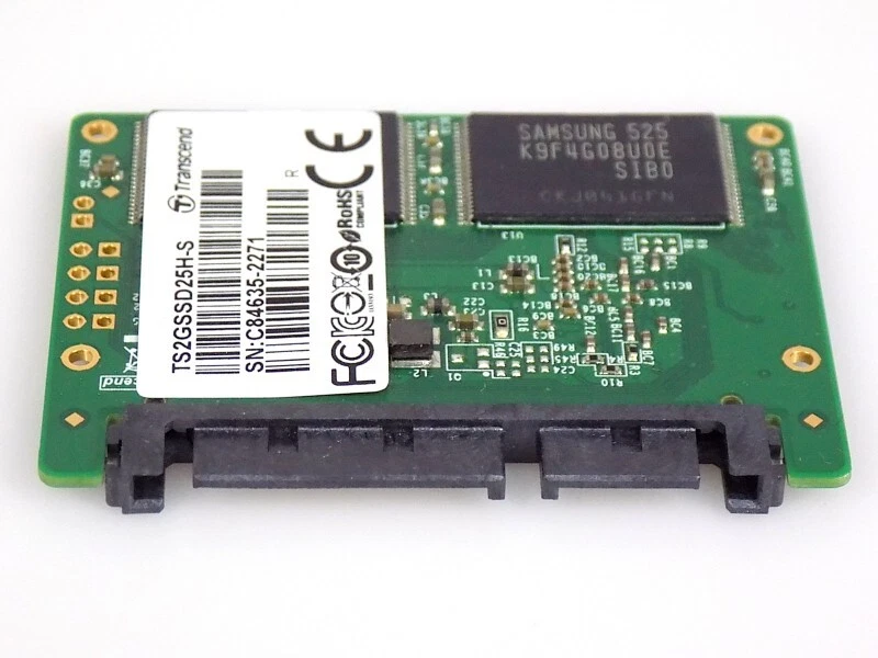 2GB Transcend TS2GSSD25H-S Half-Slim SATA SSD SATA 3Gbit/s Industrieausführung - Bild 1 von 1