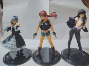 Black lagoon figure Lot 3 set Revy Roberta Gretel Japan anime z - Picture 1 of 16