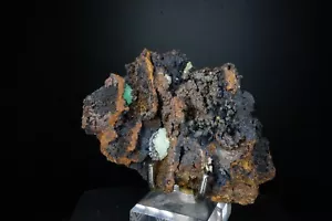 Cuprian Adamit & Hydrohetaerolith / Gold Hill Mine, Utah / fluoreszierendes Mineral - Bild 1 von 9