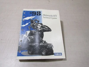 1998 YAMAHA MOTORCYCLE ATV TECHNICAL UPDATE MANUAL SPECS LIT-17500-00-98 - Picture 1 of 5