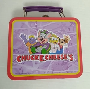 Chuck E. Cheese Mini Lunch Box, 5.5X4.5X2.5 Inches See Photos - Picture 1 of 13