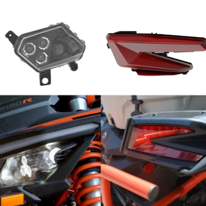 Set of Headlights & Taillights For Can am Maverick X3 2017-2022 Front Rear Light - Foto 1 di 11