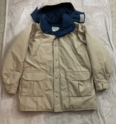Vintage 80s 90a Men’s XXL L.L. Bean Maine Warden’s Parka USA Made Goretex W/hood - Image 1 of 4