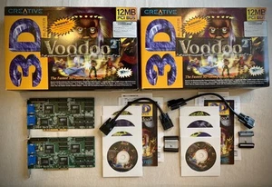 3Dfx Voodoo 2 CT6670 Creative 12 MB RAM PCI Graphics Card - Afbeelding 1 van 3