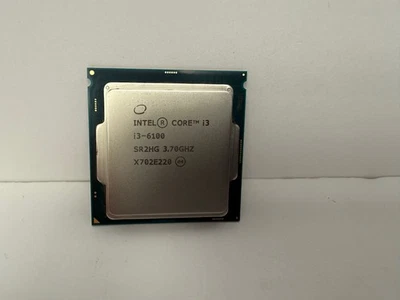 INTEL CORE I3-6100 SR2HG 3.70GHZ 2 CORE LGA 1151 CPU PROCESSOR QTY 3 - Image 1 of 2