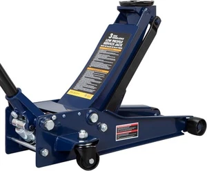 TCE ATZ830026XU-1 Torin Ultra Low Profile Floor Jack Heavy Duty 3 Ton, Blue - Picture 1 of 6