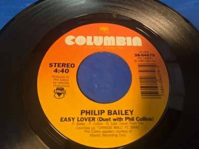 Philip Bailey Duet With Phil Collins – Easy Lover - 7" VINYL SINGLE - Imagem 1 de 3