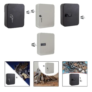 20 Key Lock Box Key Box Easily Mounted Safe Key Cabinet for Personal and - Picture 1 of 29