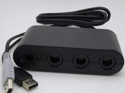 4-Port Controller Adapter for Nintendo GameCube to Switch & Wii U & PC - Image 1 of 4