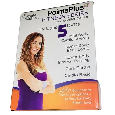 Weight Watchers WW Points Plus 5 Workout DVD Jennifer Cohen Fitness Boot Camp - Image 1 of 4