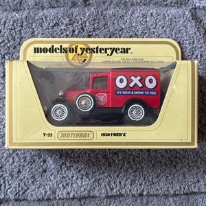 Matchbox models of yesteryear 1930 Ford Model 'A' OXO Cube Y-22 - Picture 1 of 3