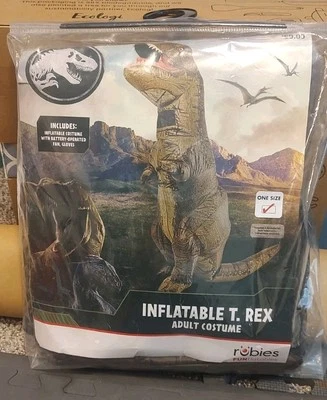 Disfraz T-Rex Adulto Unisex Jurassic World Inflable Rubí Talla Única 1001528 Foto 1 de 4