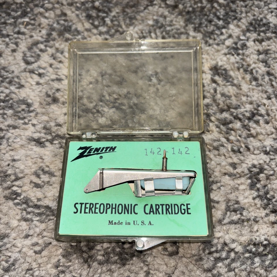 Zenith Turntable Stereophonic Cartridge for 142-142 NOS USA Record Player - Image 1 of 4