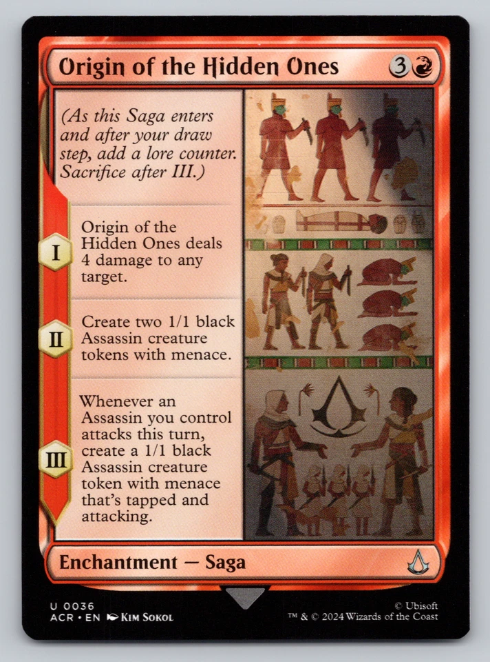 Origin of the Hidden Ones - MTG - Assassin's Creed Universes Beyond - Image 1 of 1