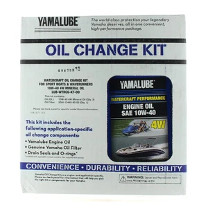Yamaha New OEM, Yamalube Oil Change Kit- Watercraft, LUB-WTRCG-KT-00 - Picture 1 of 3
