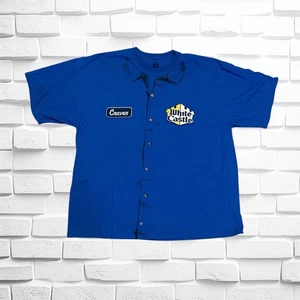 Camiseta White Castle Burgers Craver azul gráfica para hombre XXL 100 % algodón - Imagen 1 de 6