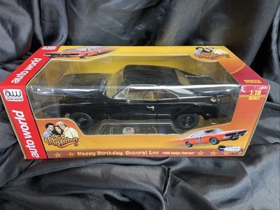 Dukes Of Hazzard Feliz Cumpleaños General Lee Auto World 1/18 Die Cast Modelo ¡Raro! Foto 1 de 4