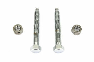 Chrome Rear Axle Adjuster Screw for Harley Davidson by V-Twin