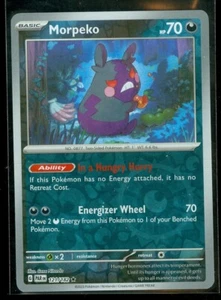 Pokemon Morpeko 121/182 Paradox Rift - RARE Rev Holo - - MINT - Bild 1 von 1