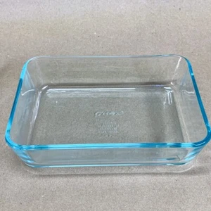 Pyrex 7210 Rectangluar Dish 7"x5"x1.5" Clear Glass - Picture 1 of 14