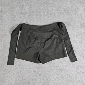Marie Oliver Tie Waist Shorts Womens Size 2 Olive Green - Picture 1 of 9