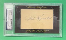 2012 HA WHY THE HALL NOT? ALLIE REYNOLDS AUTOGRAPH 26/27 PSA/DNA AUTHENTIC