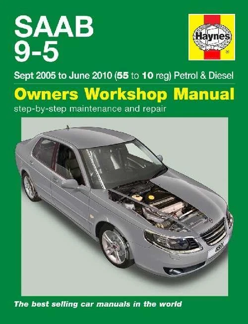 Saab 9-5 Tienda Manual Servicio Reparación Libro Haynes Chilton Turbo 95 2006 - Imagen 1 de 1