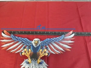 American Independence Day Eagle Metal Sign, Indoor/Outdoor Wall Decor, Patriotic - Picture 1 of 10