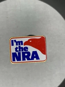 I'm The NRA National Rifle Association Hat Lapel Pin - Picture 1 of 2