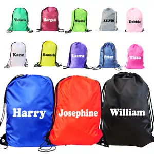 5er Pack Kordelzugtasche Rucksacktasche Schwimmschule PE Kit Sport Kinder Erwachsene - Bild 1 von 15