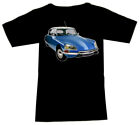 T-Shirt Citroën Automotive - 100% Cotton, Black, Size S M L Xl 2Xl 3Xl