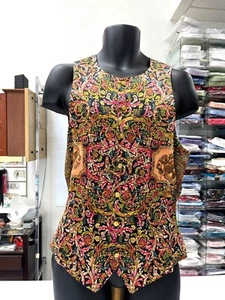 NUEVO Chaleco Creme De Seda para Hombre Moda 100% Seda Suave Tacto Premium Multicolor EE. UU. - Imagen 1 de 4