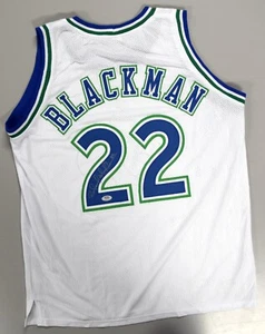 Rolando Blackman Signed Custom Dallas Mavericks White Jersey PSA COA - Picture 1 of 4