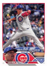 Javier Assad 2023 Topps Baseball card Series Two Base #444 Chicago Cubs