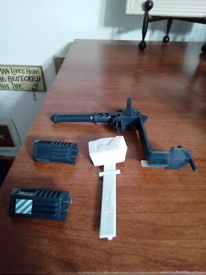 Lote de piezas de palanca de cajas de cañón base de ataque imperial Star Wars 1980 de colección Foto 1 de 4