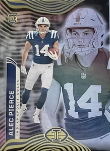 ALEC PIERCE* - RC ROOKIE LIGHT BLUE HOLOFOIL - NFL COLTS- 2022 PANINI ILLUSIONS* - Picture 1 of 3