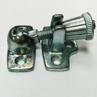 Sash Window Fastener Lock, Silver or Brass, Twist Arm & Turn Locking Knob/Nut