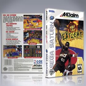 Sega Saturn Custom Case - NO GAME - NBA Jam Extreme