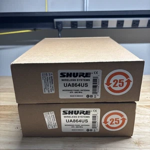 Antenne directionnelle active murale Shure UA864 - Boîte scellée en usine - Photo 1/2