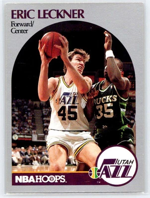 1990-91 Hoops #291 Eric Leckner - Image 1 of 2