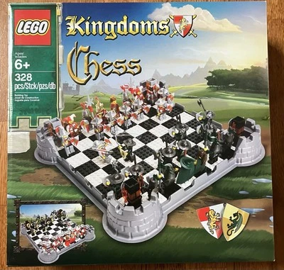 LEGO Kingdoms Chess Set (853373) - New in Sealed Box - Image 1 of 4