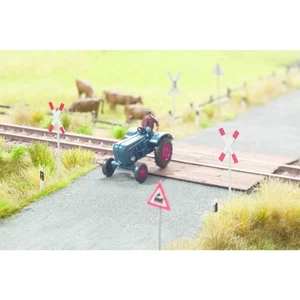 14303 Noch HO Andreaskreuze 8 Stück Laserschnitt Maßstab 1:87 - Bild 1 von 2