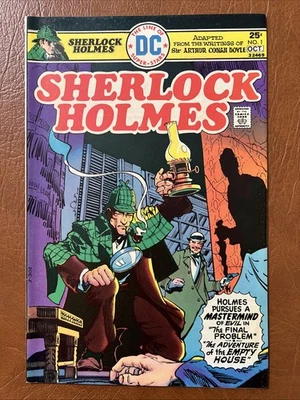 Sherlock Holmes #1: en estado bastante bueno/casi nuevo a casi nuevo, probablemente sin leer, DC Comics 1975 envío de $7 Foto 1 de 4