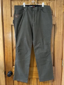 Wrangler Women 16x32 Riggs Workwear Utility Pant Slim Fit Flex Green - Picture 1 of 14