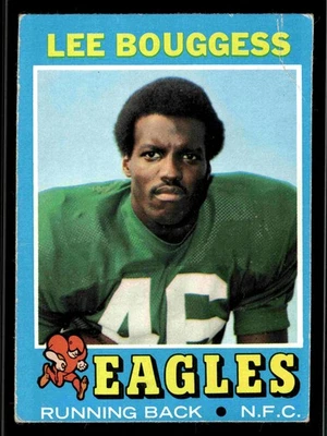 1971 Topps Lee Bouggess #194 - Philadelphia Eagles - Image 1 of 2