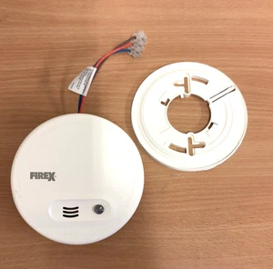 Kidde KF10 Wired Smoke Alarm Ionisation 230V Exp 2031 Used Firex Mains Interlink - Picture 1 of 4