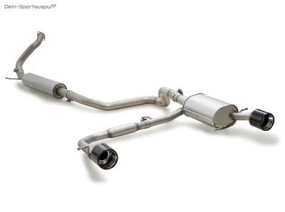 Remus Sportauspuff-Komplettanlage Suzuki Swift Sport 5 Az Ogni 115mm Black Cromo - Immagine 1 di 3