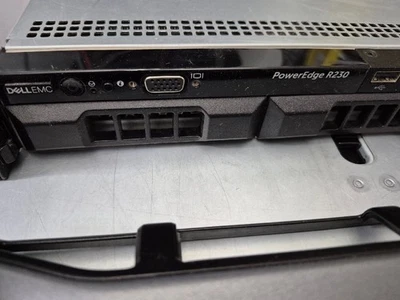Dell PowerEdge R230 Server 1 x Intel G4600 3.6GHz 4GB RAM H330 4 x NHP tray NAS - Image 1 of 4